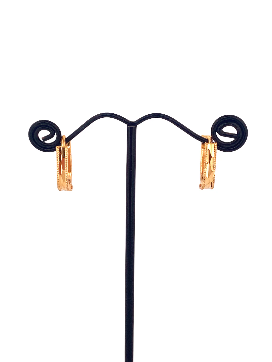 22 Gold Designer Hoop Earrings