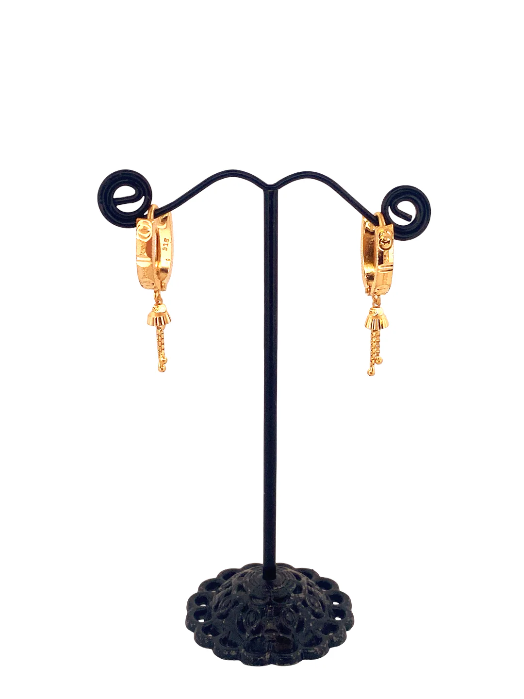 22 Gold Designer Hoop Earrings