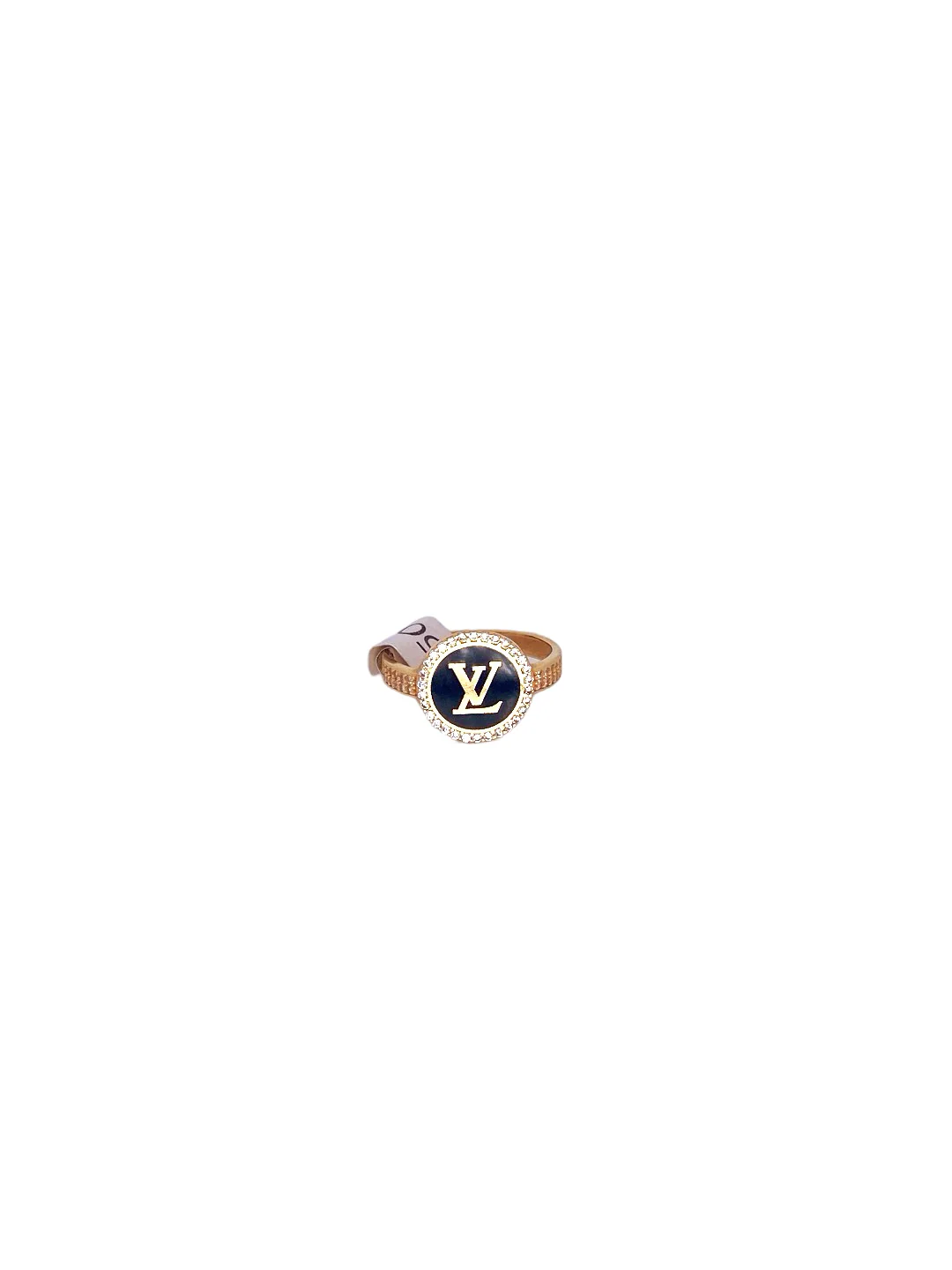 21K Gold CZ Designer Ladies Ring