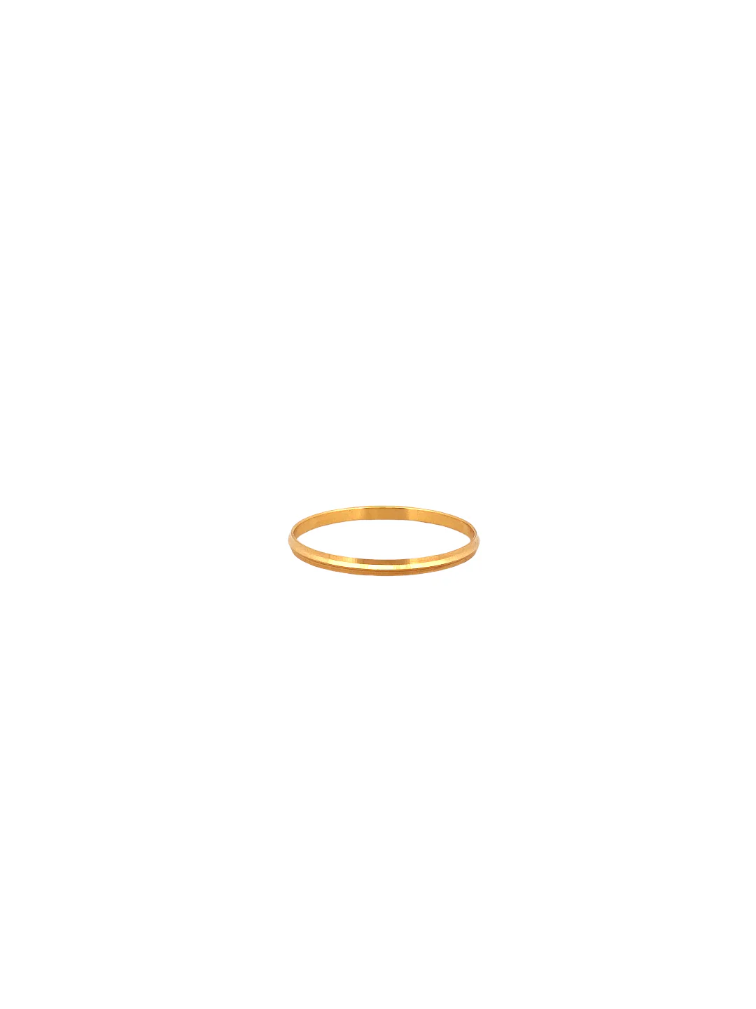 22K Gold Designer Baby Bangle