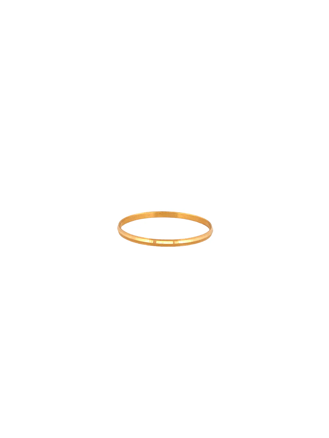 22K Gold Designer Baby Bangle