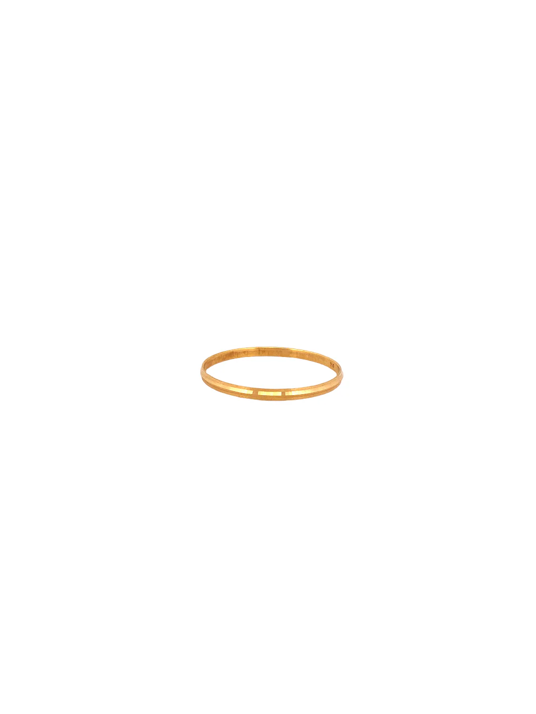 22K Gold Designer Baby Bangle