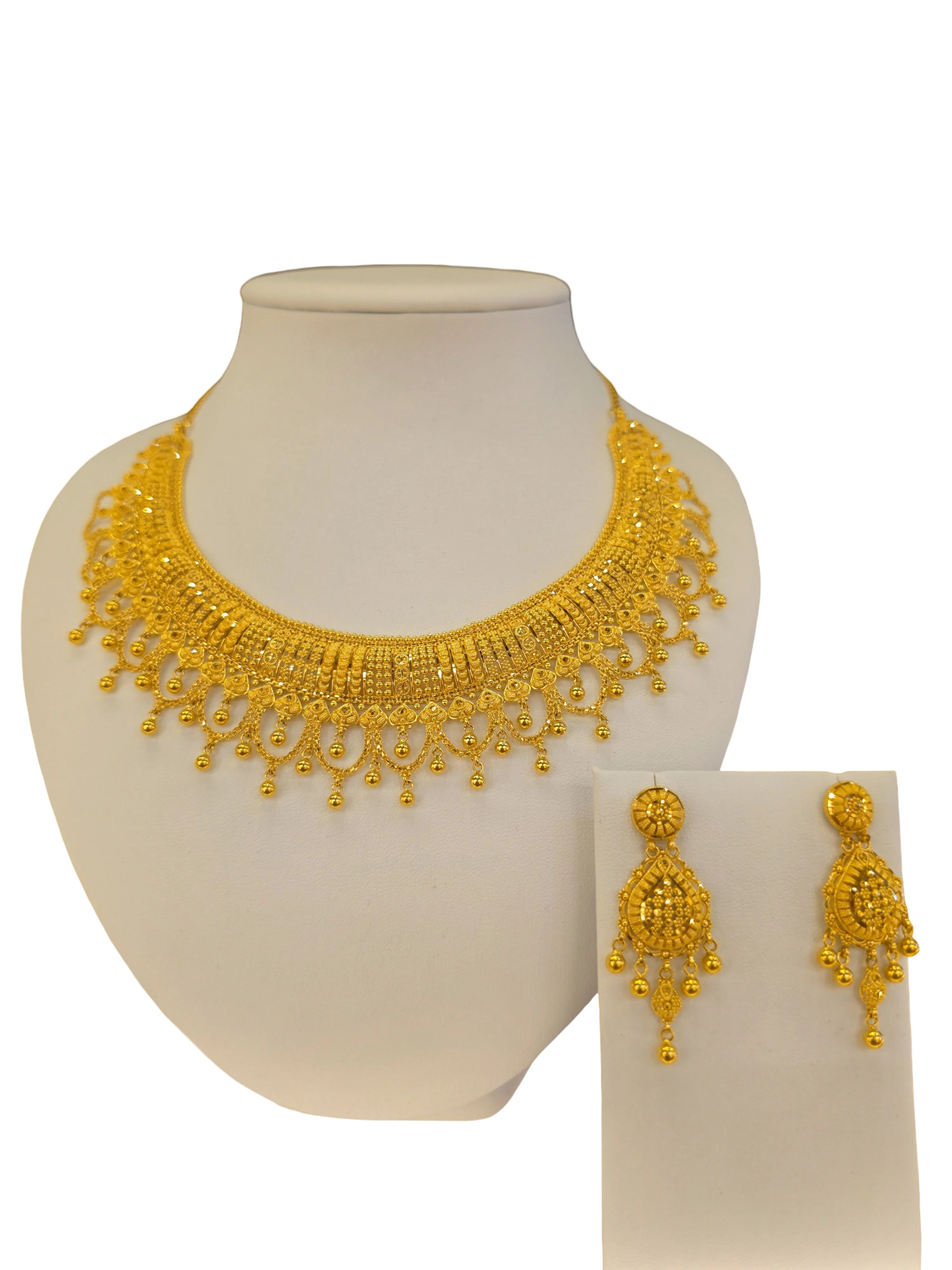 22K Gold Designer Bridal Set