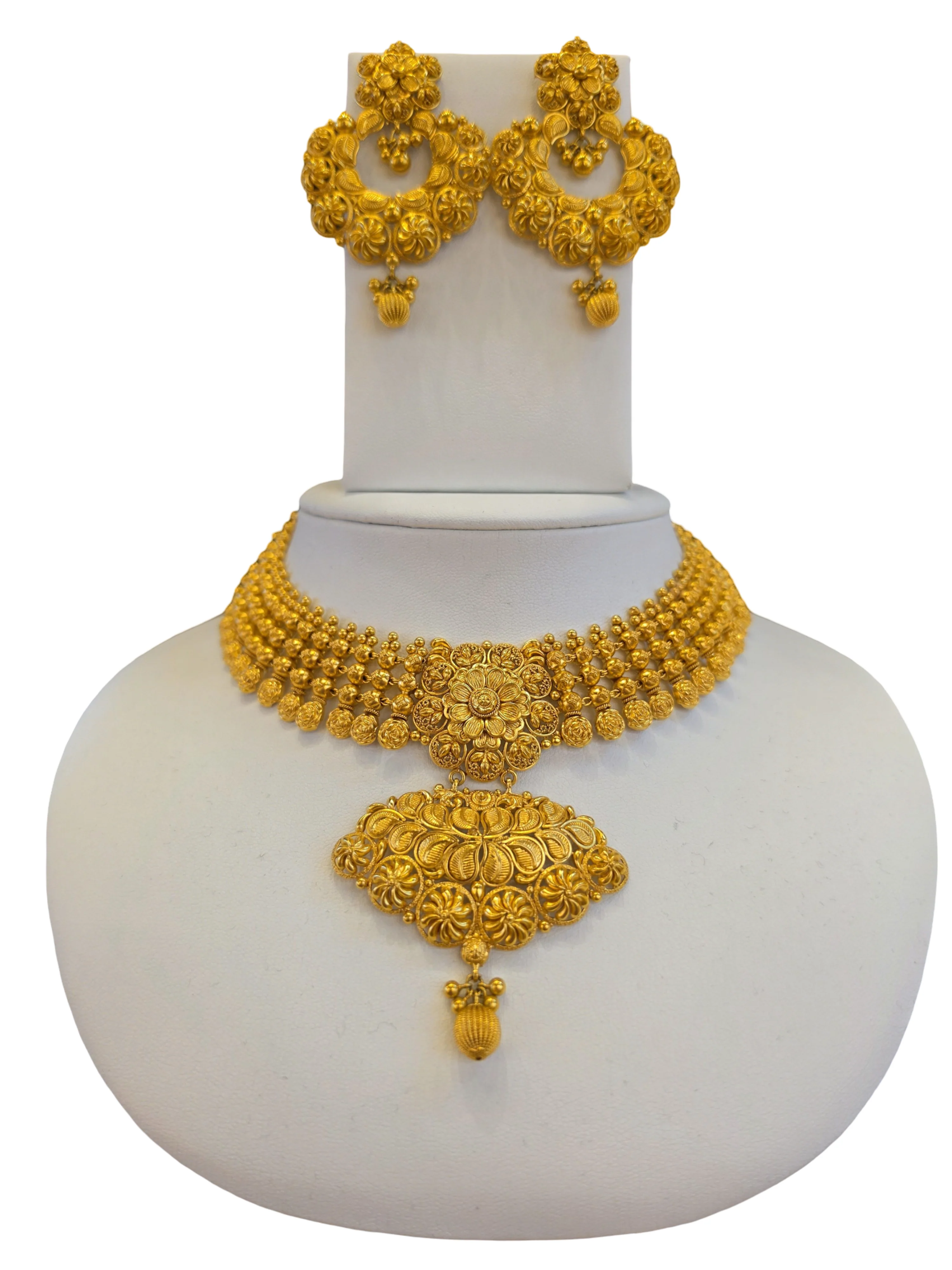 22K Gold Designer Bridal Set