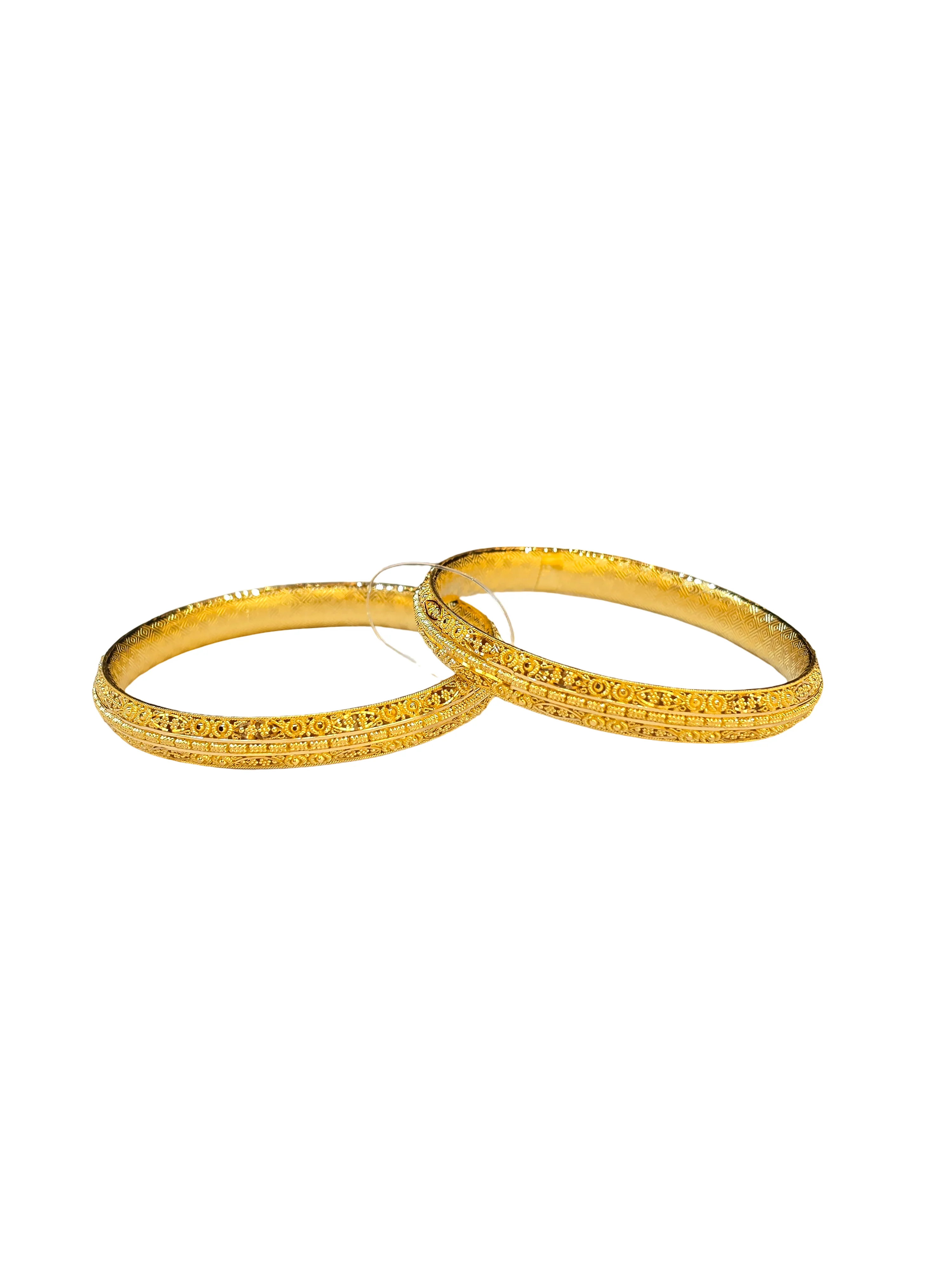 22K Gold Designer Ladies Bangles