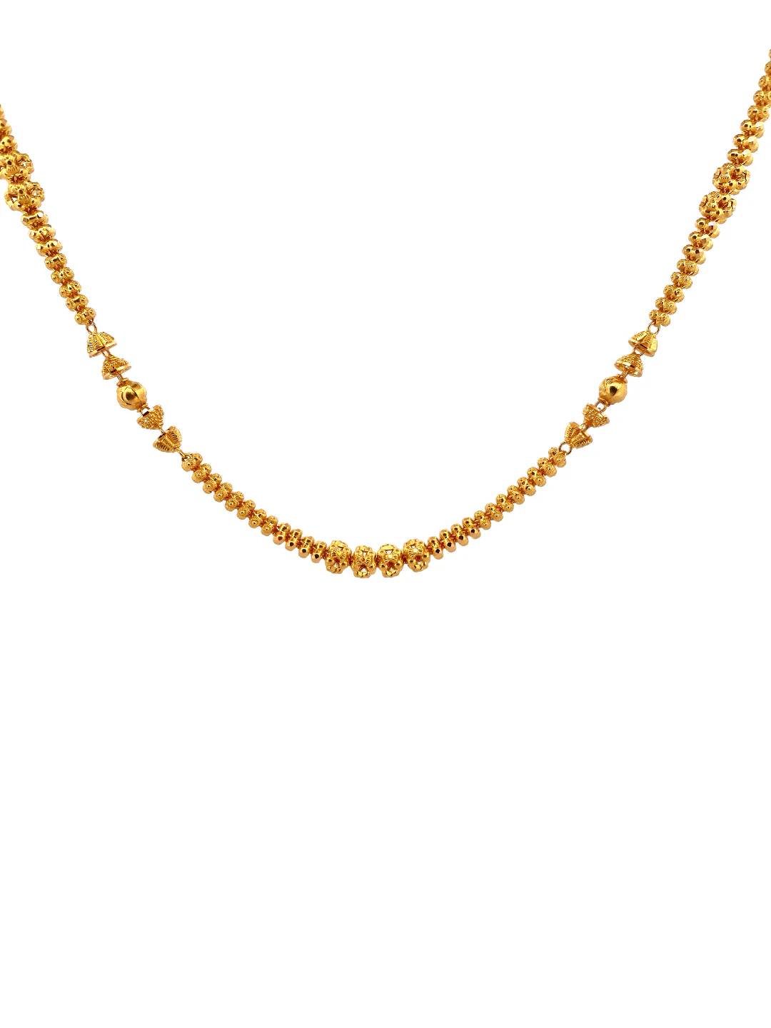 22K Gold Designer Ladies Chain