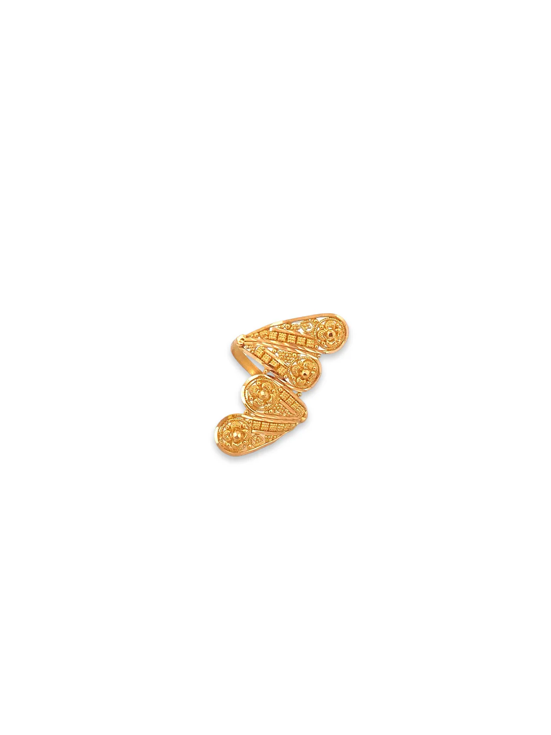 22K Gold Designer Ladies Ring