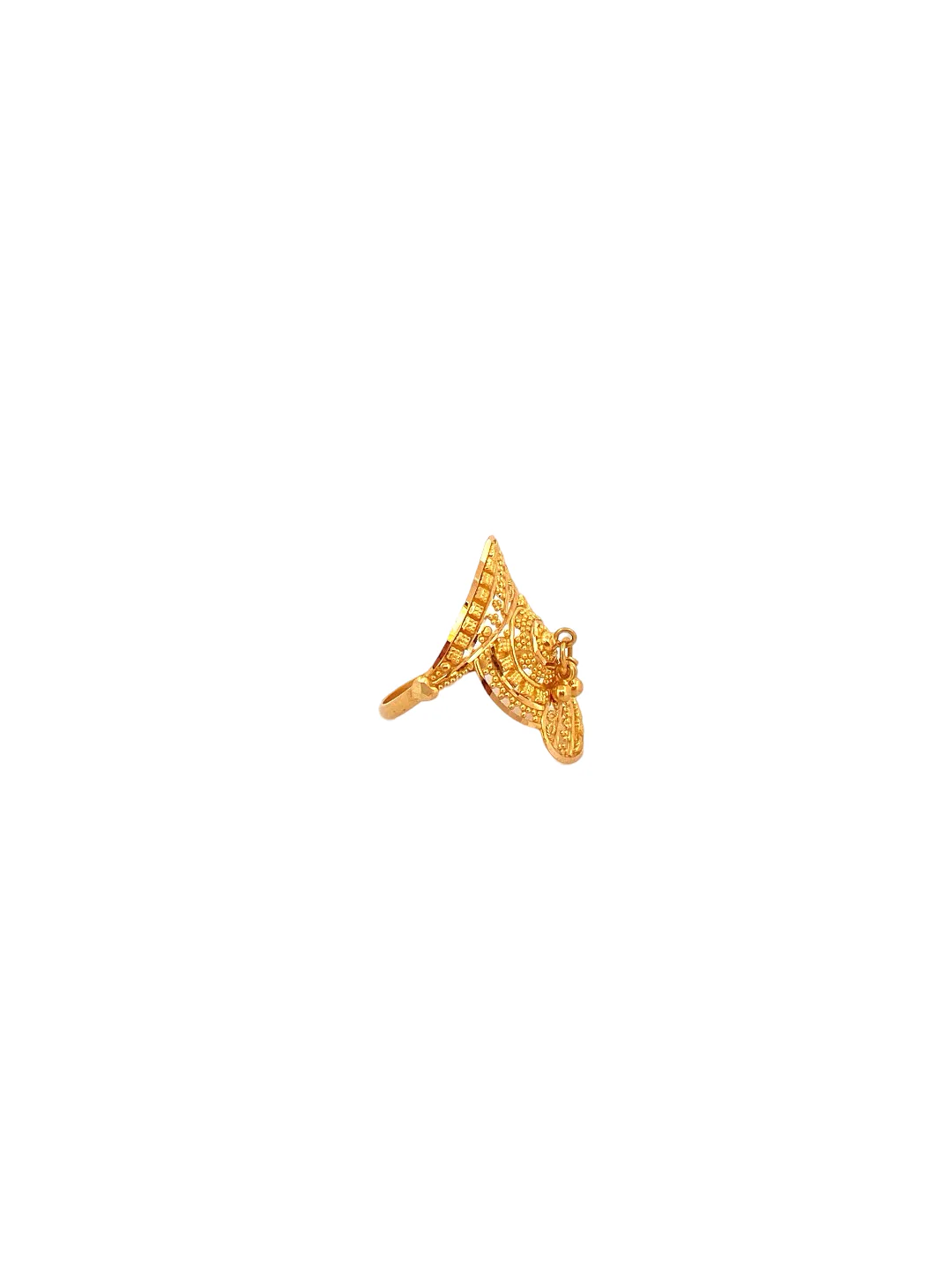 22K Gold Designer Ladies Ring - Image 2