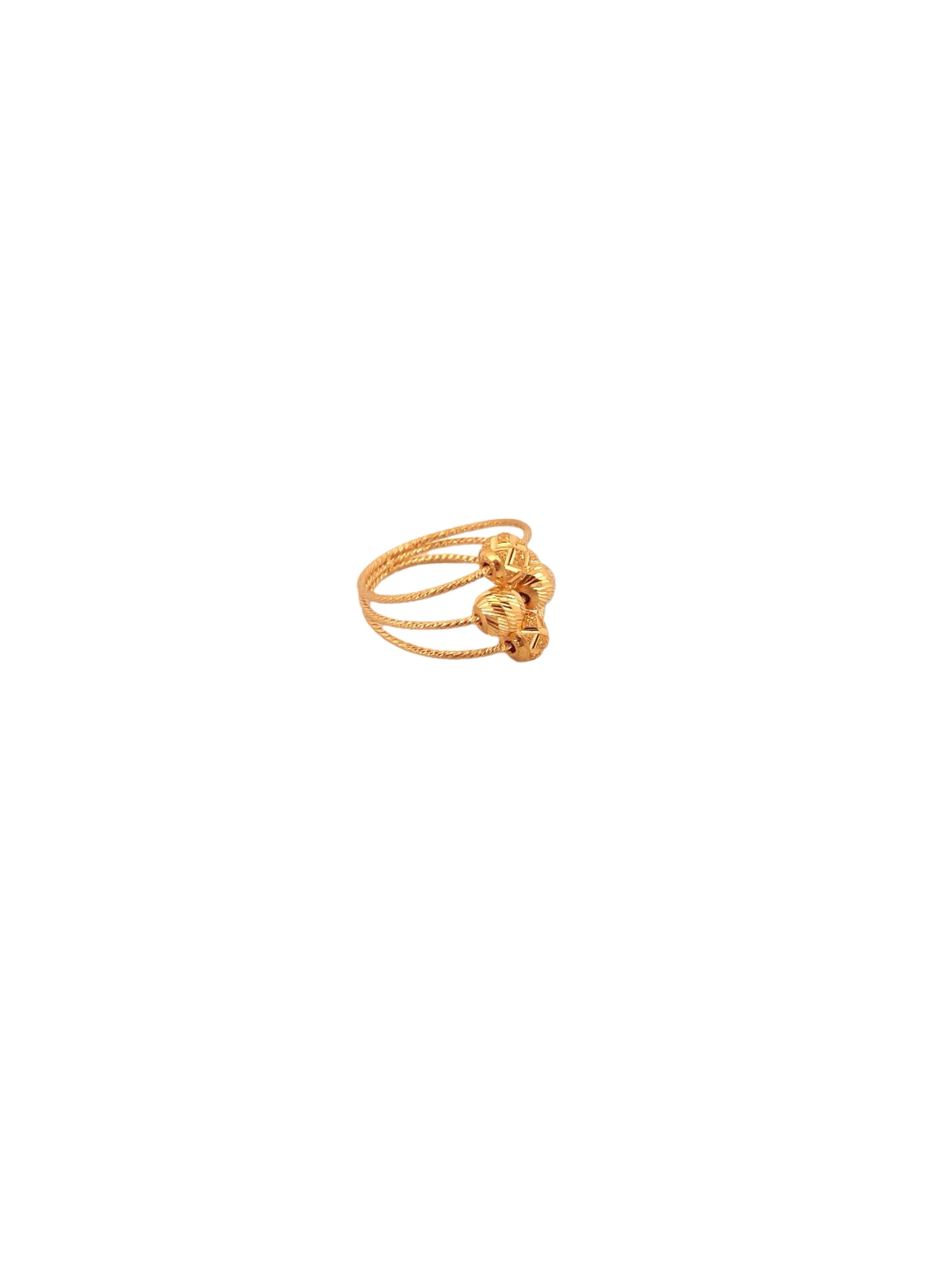 22K Gold Designer Ladies Ring - Image 2