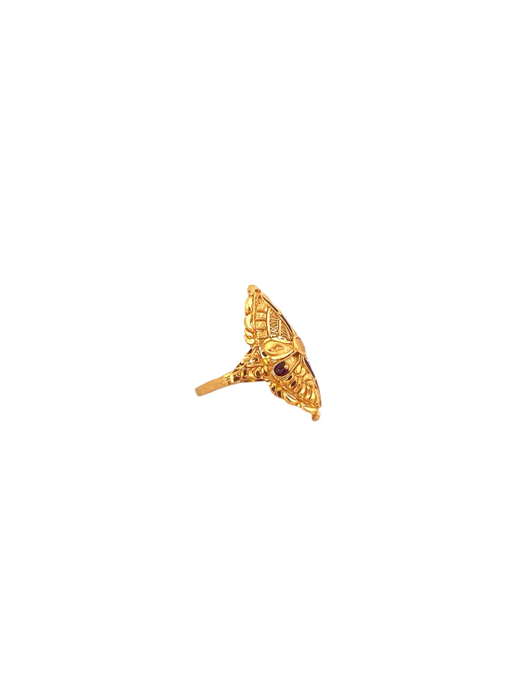 22K Gold Designer Ladies Ring - Image 2