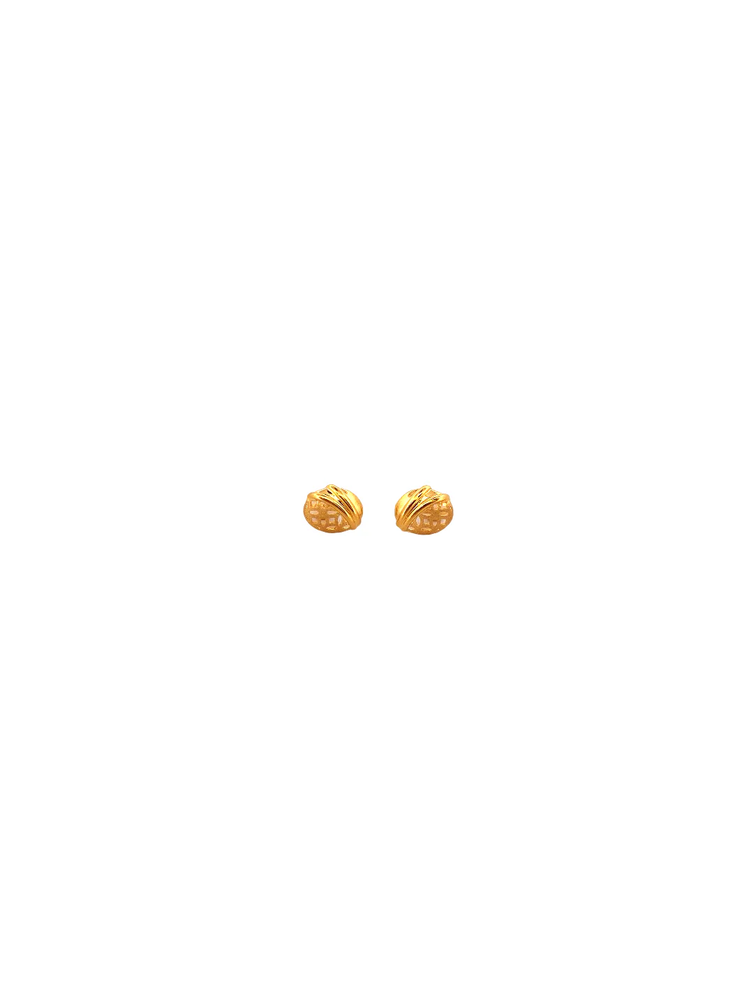22K Gold Designer Ladies Stud