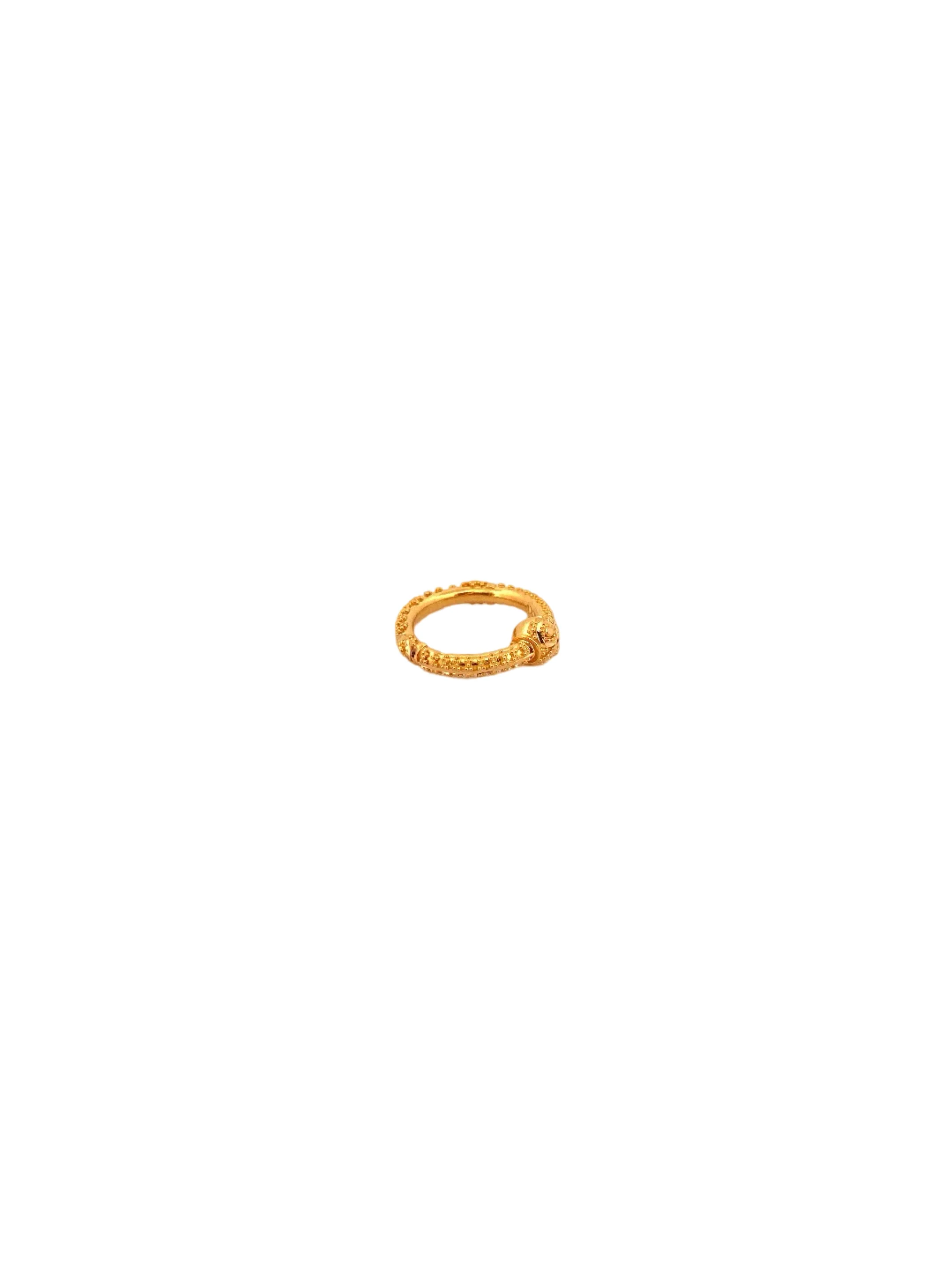 22K Gold Designer Ladies Ring - Image 2