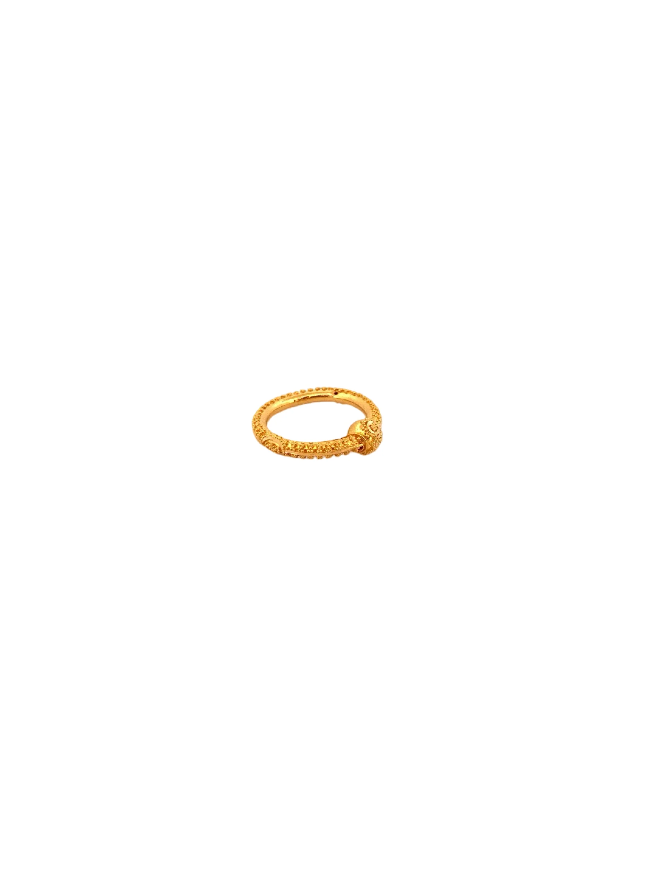 22K Gold Designer Ladies Ring - Image 2
