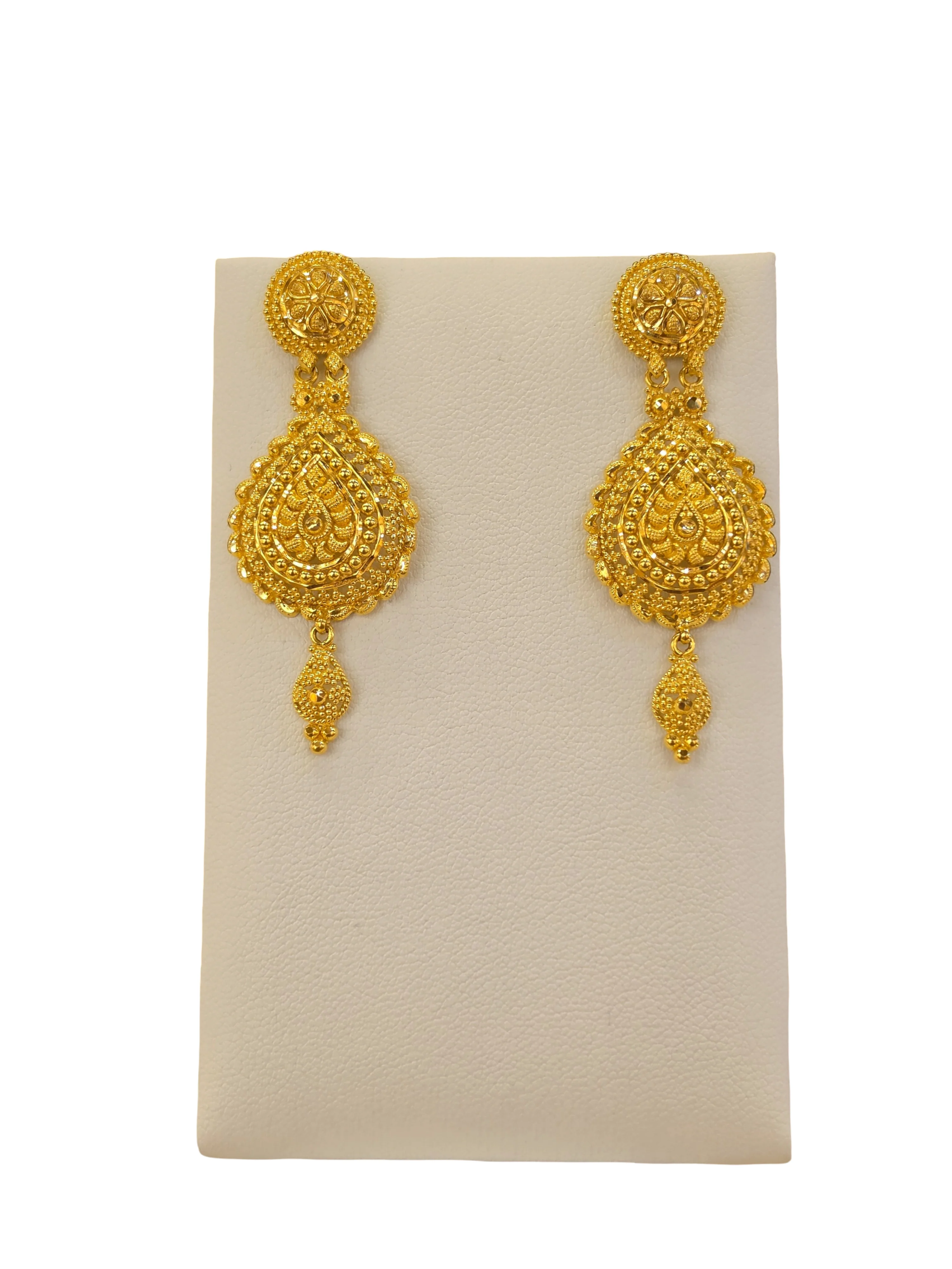 22K Gold Designer Bridal Set - Image 2
