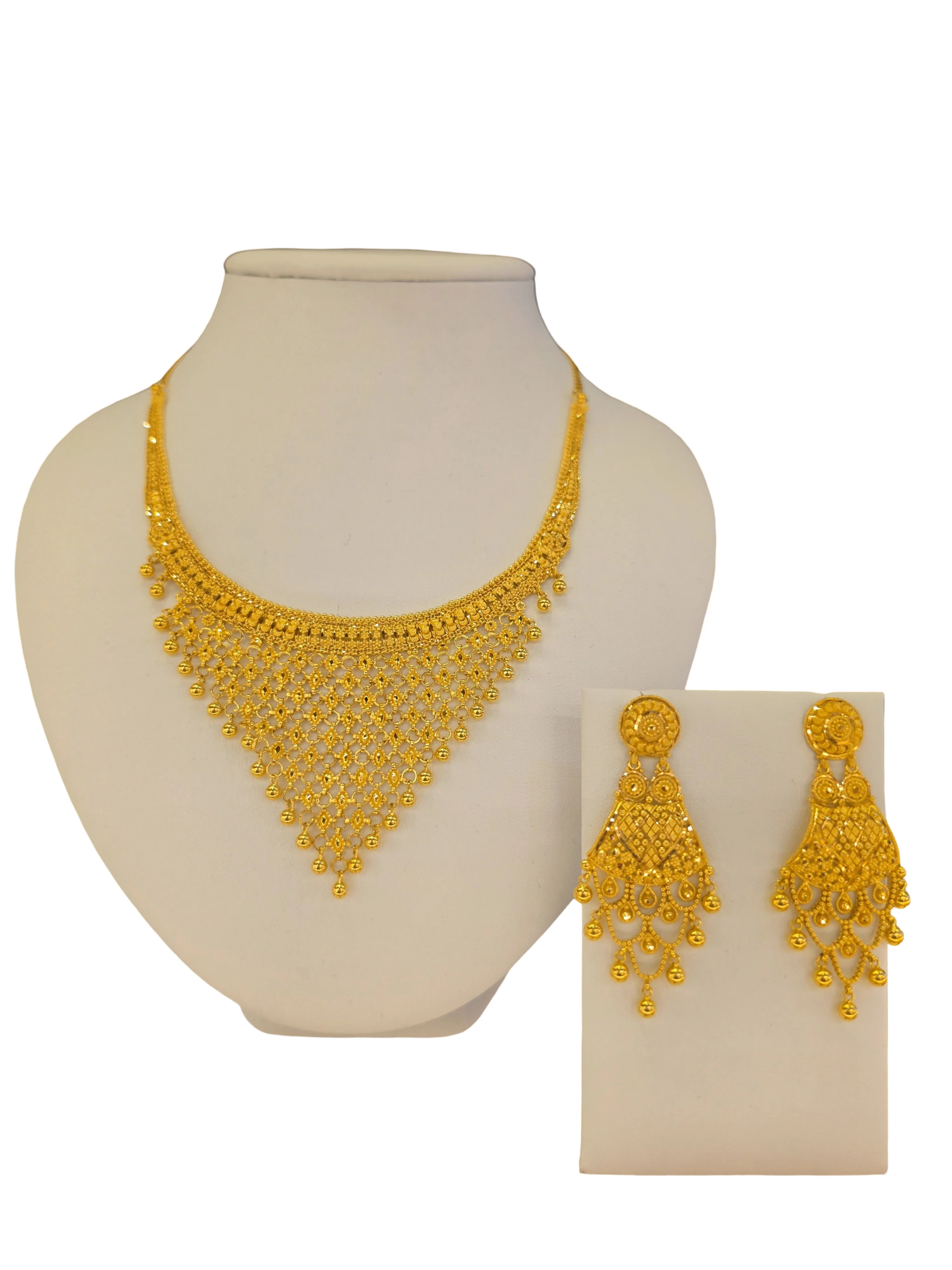 22K Gold Designer Bridal Set
