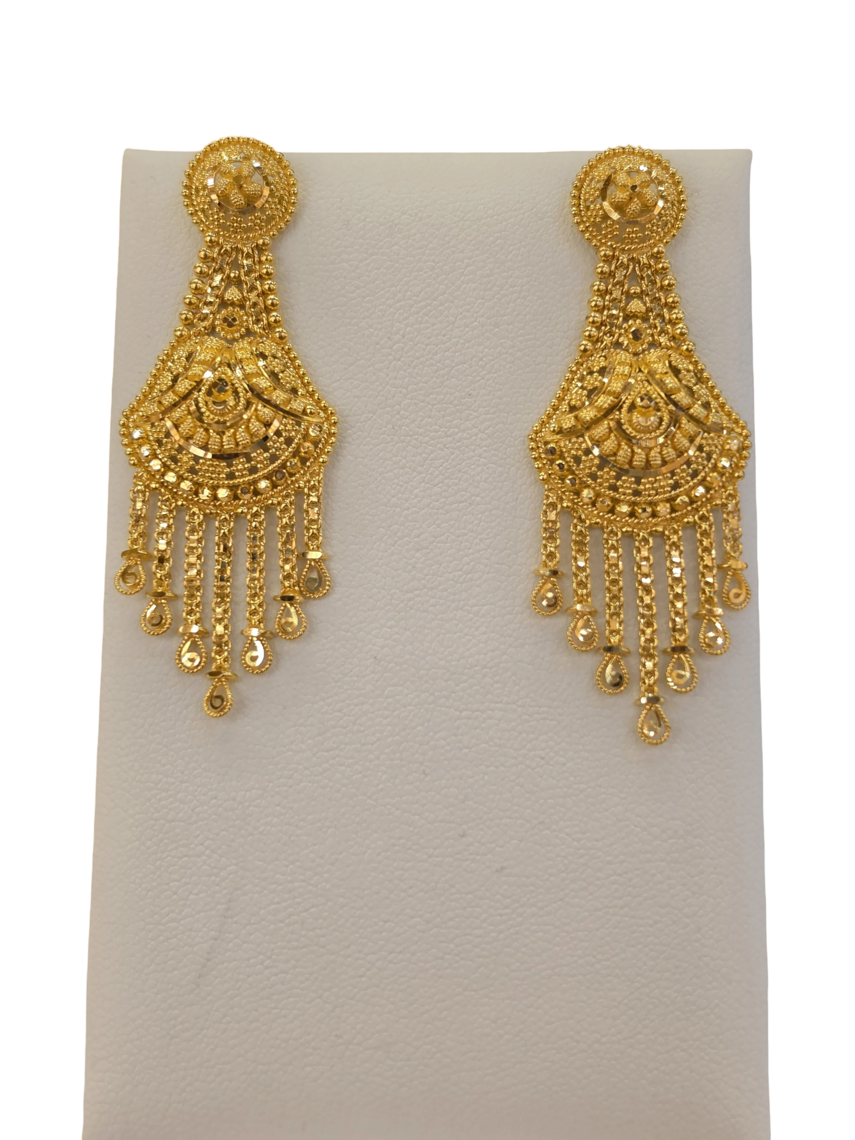 22K Gold Designer Bridal Set - Image 2
