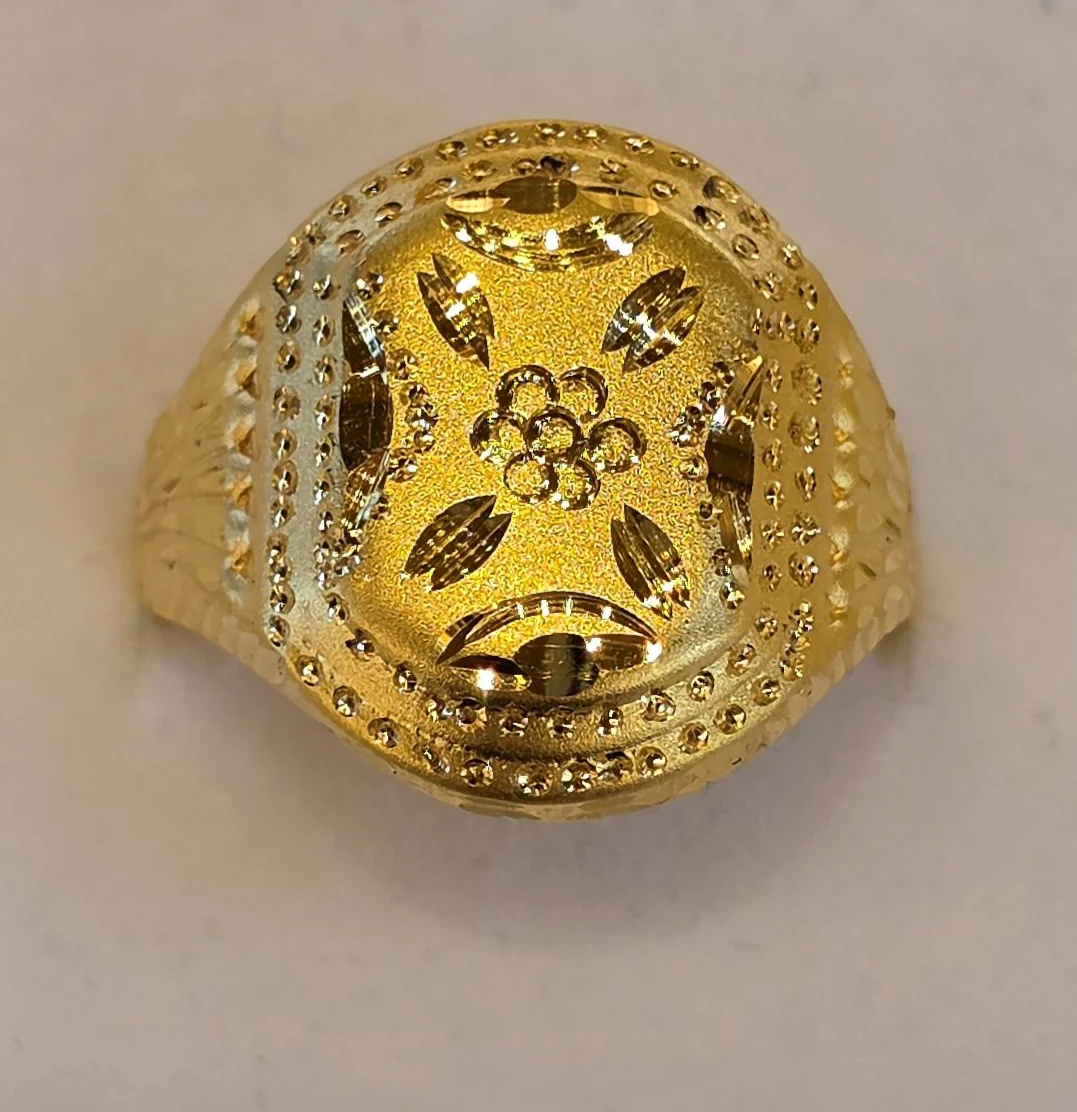 22K Gold Men's Ring