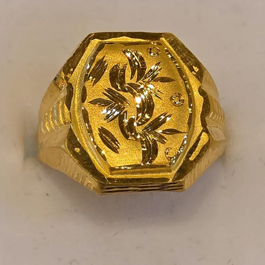 22K Gold Men's Ring