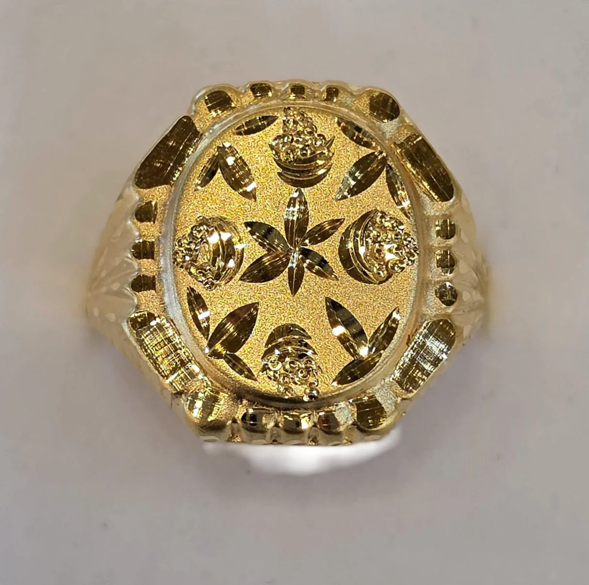 22K Gold Men's Ring