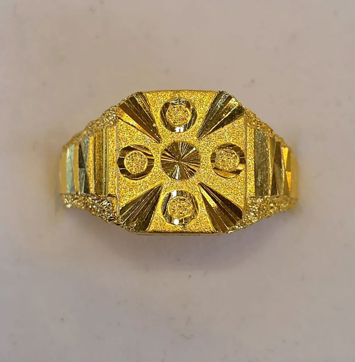 22K Gold Men's Ring