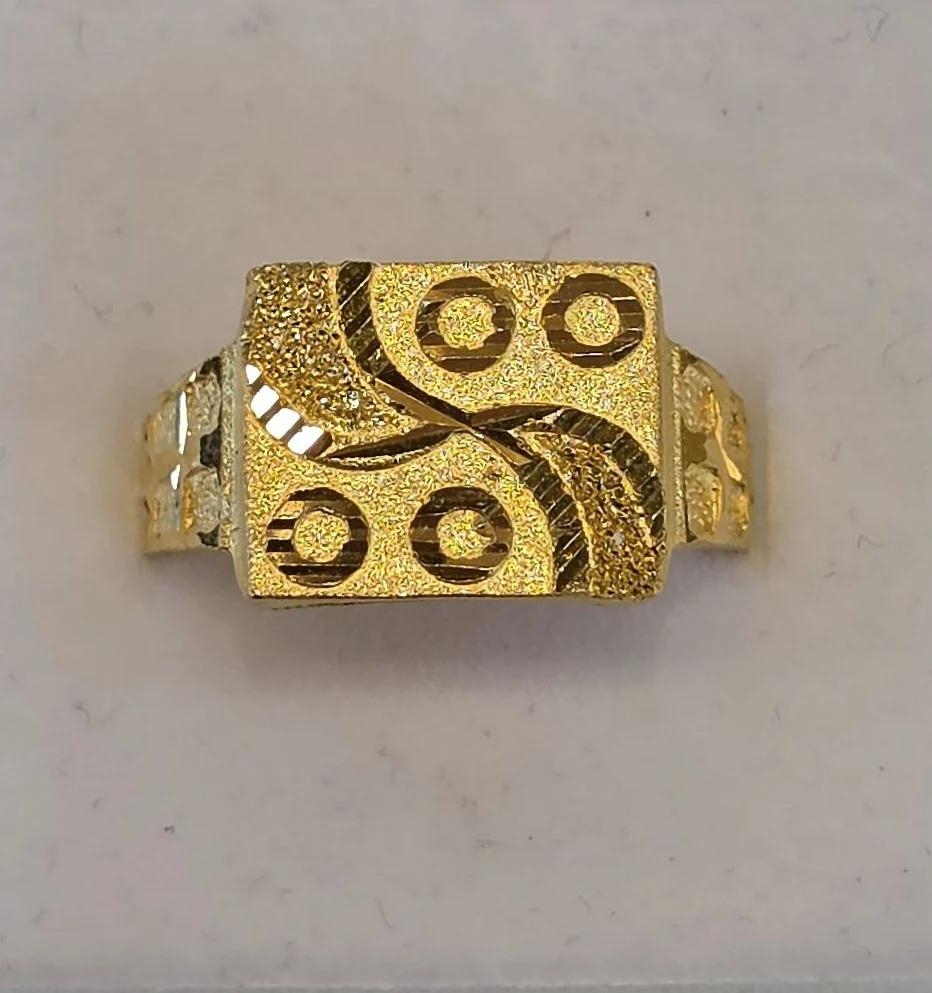 22K Gold Men's Ring