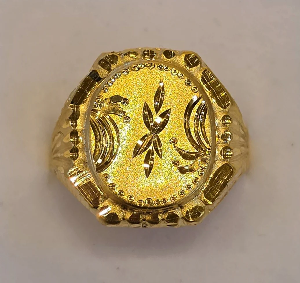 22K Gold Men's Ring