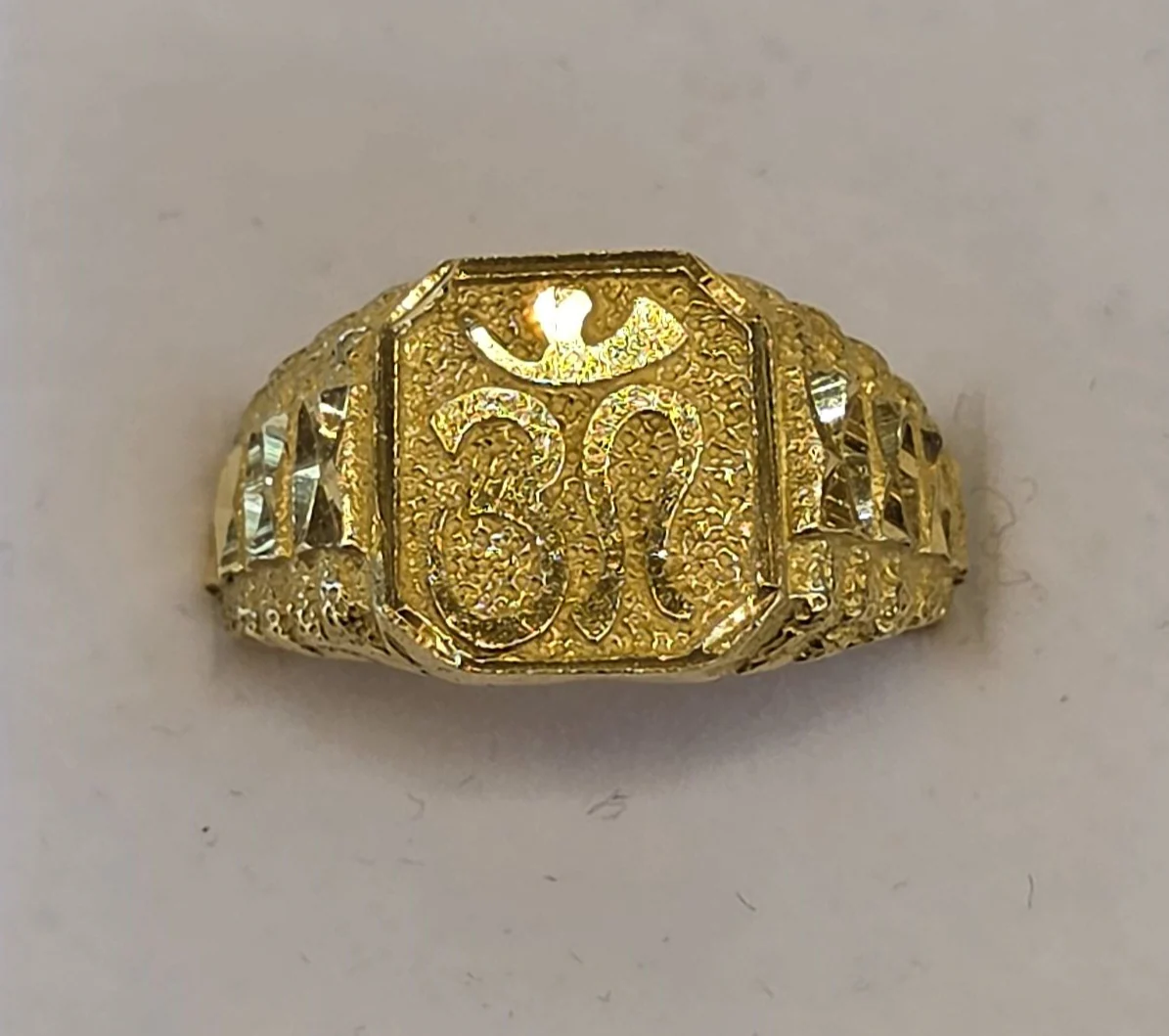 22K Gold Men's Ring