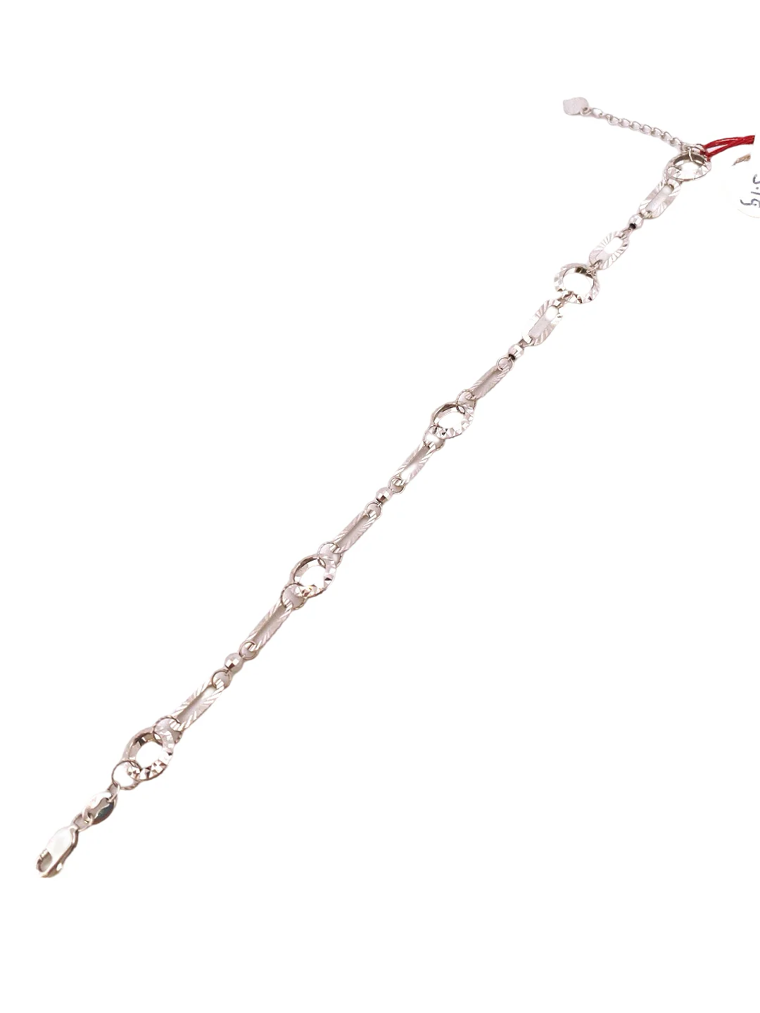 22K White Gold Designer Ladies Bracelet - Image 2